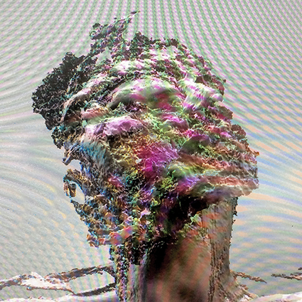 Interrupted 3D scan by artist Paul Coombs